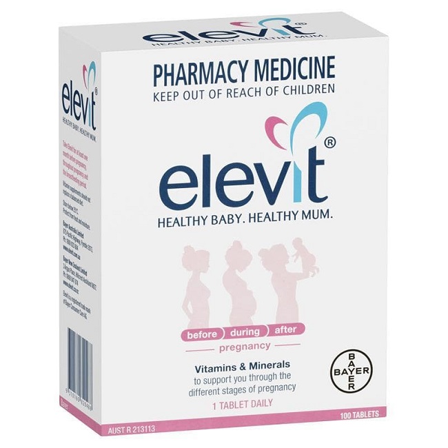 Elevit- vitamin tổng hợp cho bà bầu 